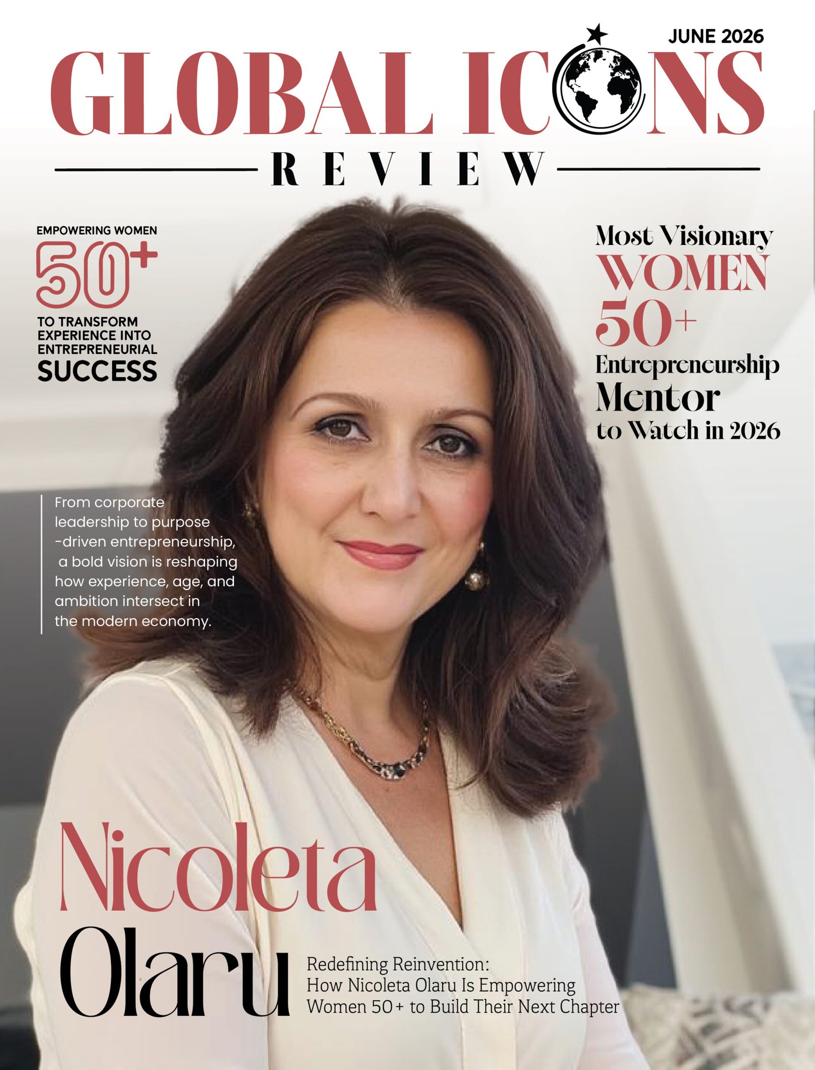 Most Visionary Women 50+ Entrepreneurship Mentor to Watch in 2026
