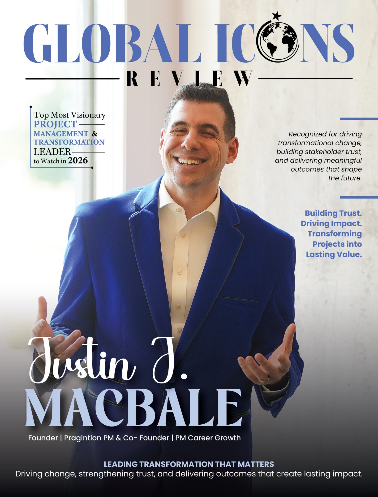 Top Most Visionary Project Management & Transformation Leader to Watch in 2026